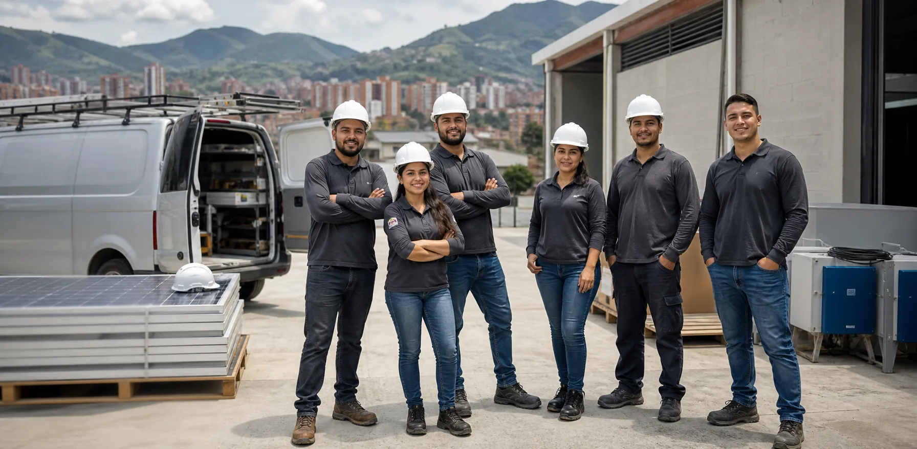 Equipo local de Energía Solar Medellín