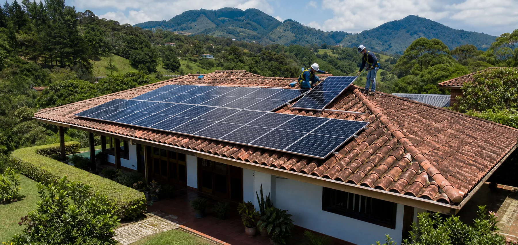 ¿Cuántos paneles solares necesita una casa en Colombia? Paneles solares para casa en Colombia y Medellín