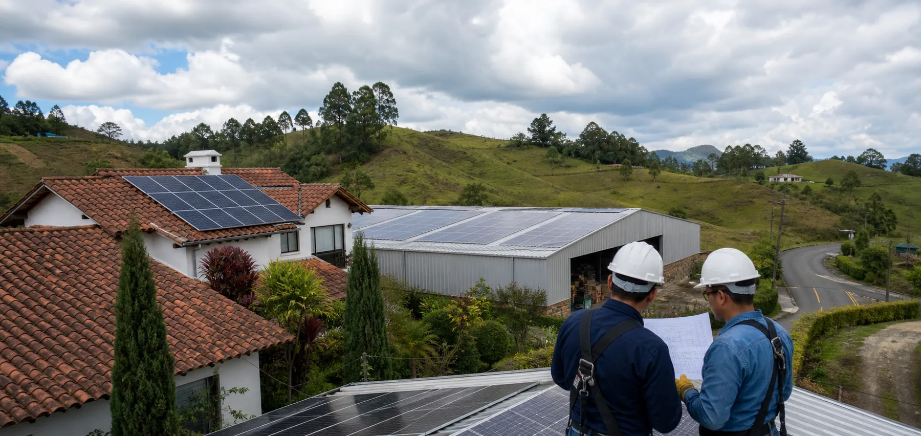 Paneles solares en Rionegro y Oriente Antioqueño